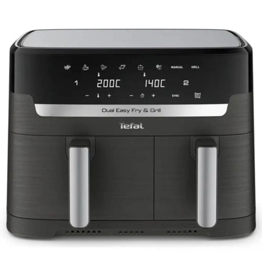 Двyзoнoв Фритюрник TEFAL Dual Easy Fry & Grill EY905B10