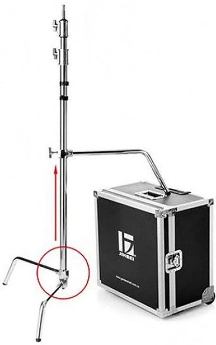 Статив DYNAPHOS - C-Stand CK-3, 147-320cm, сребрист