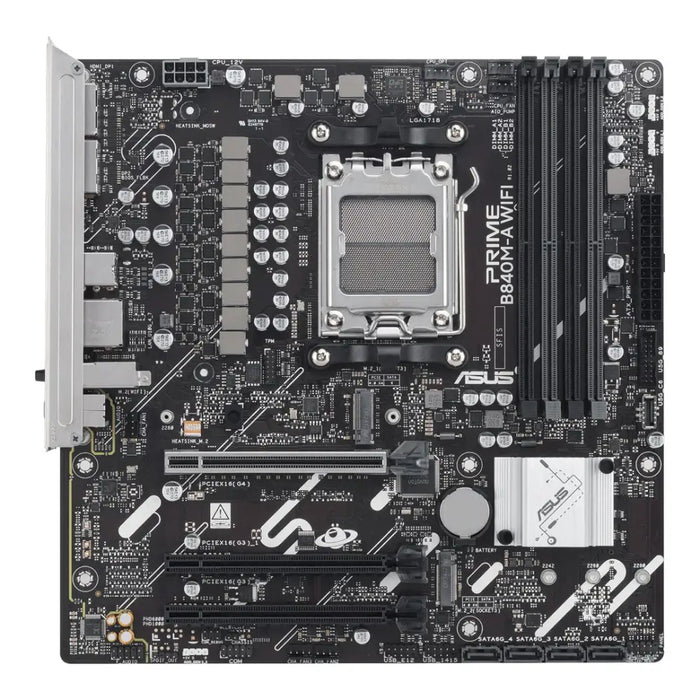 Дънна платка ASUS PRIME B840M-A WIFI 6E socket AM5