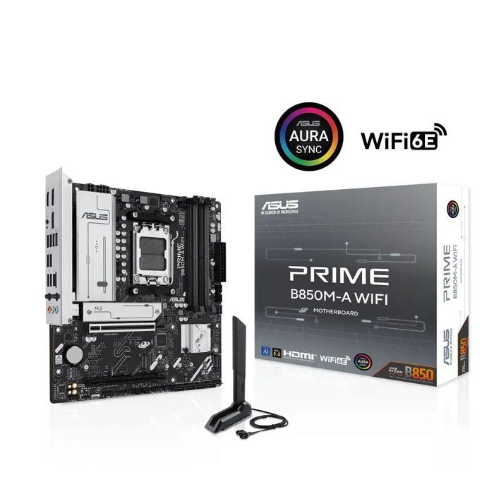 Дънна платка ASUS PRIME B850M-A WIFI 6E socket AM5