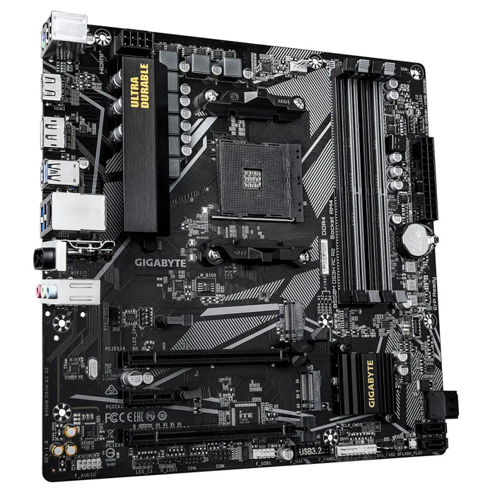 Дънна платка GIGABYTE B550M DS3H AC R2 Socket AM4