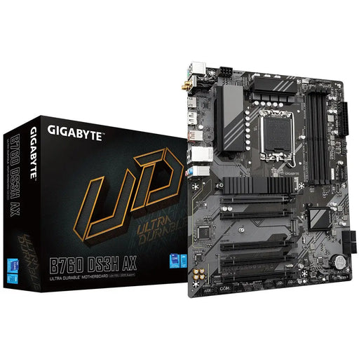 Дънна платка Gigabyte B760 DS3H AX Поддържа процесори Intel
