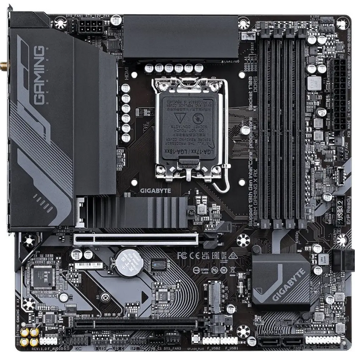 Дънна платка Gigabyte B760M GAMING X AX DDR5 LGA 1700 micro