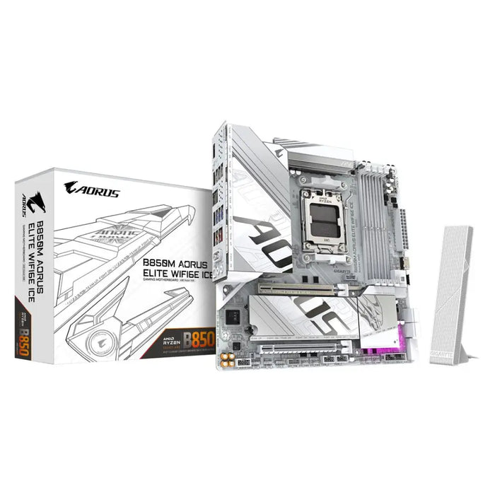 Дънна платка GIGABYTE B850M AORUS ELITE WIF6E ICE socket AM5