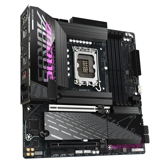 Дънна платка GIGABYTE B860M AORUS ELITE WIFI6E - процесори