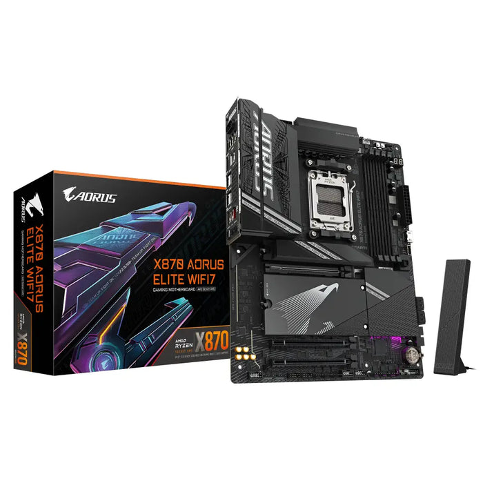 Дънна платка GIGABYTE X870 AORUS ELITE WIFI 7 Socket AM5