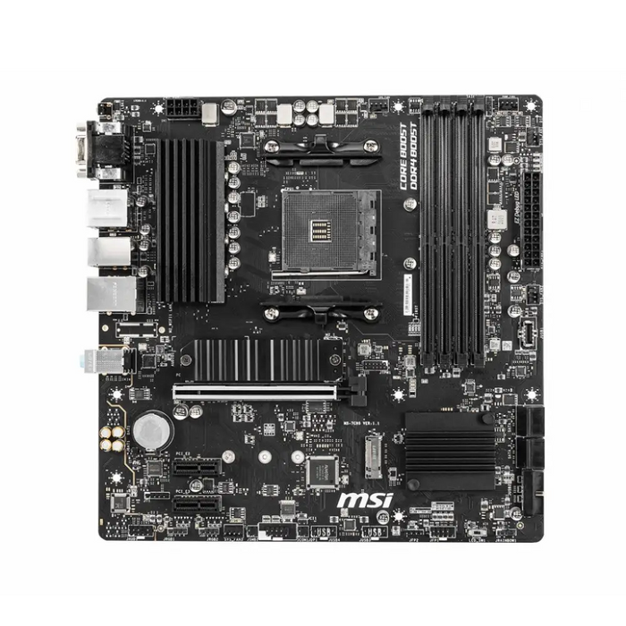 Дънна платка MSI 7C95-017R mATX AM4 AMD B550 AMD AM4