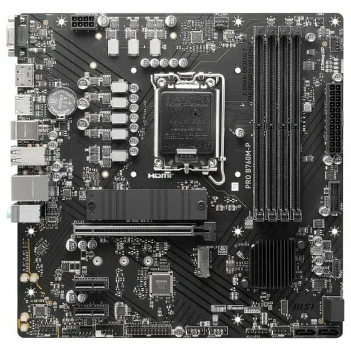 Дънна платка MSI PRO B760M-P LGA 1700 Intel B760