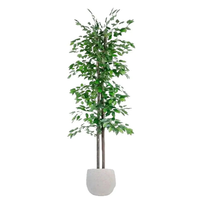 Дърво Home ESPRIT полиестер Дървен 80 x 80 x 180 cm