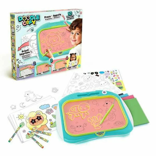 Дъска за Писане 2 в 1 Canal Toys Doodle Copy Син Пластмаса