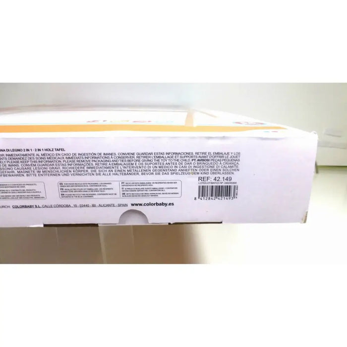 Дъска за Писане 2 в 1 Woomax Аксесоари 68 x 112,5 x 36,5 cm