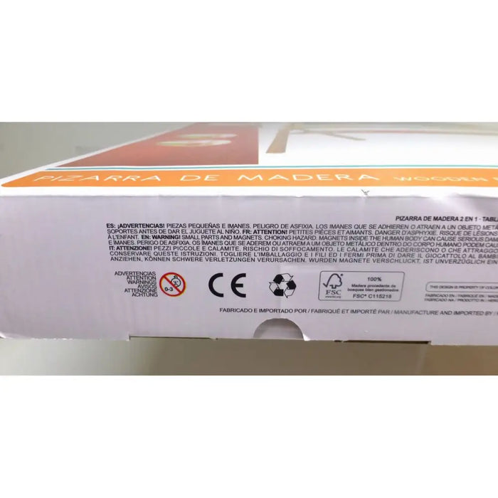 Дъска за Писане 2 в 1 Woomax Аксесоари 68 x 112,5 x 36,5 cm