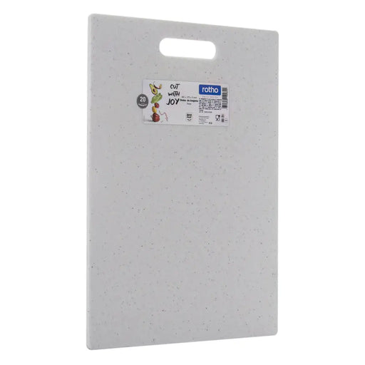 ДЪСКА ЗА РЯЗАНЕ 36.5 X 27.5 CM GRANIT БЯЛ ROTHO