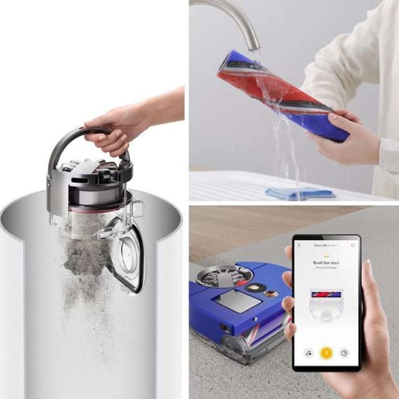 Прахосмукачка робот DYSON 360° Vis Nav (Bl/Nk) (304623-01)