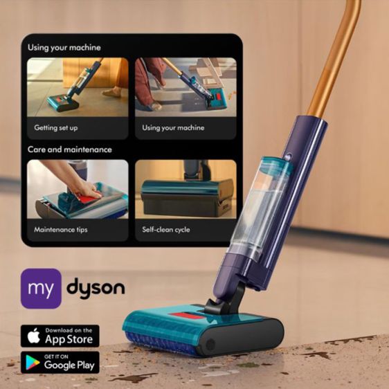Безжична прахосмукачка DYSON Clean+Wash Hygiene (432030-01)