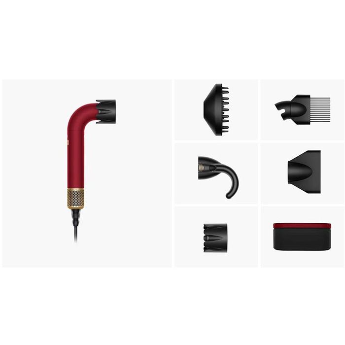 Сешоар DYSON Supersonic r™ HD17 (Red Velvet/Gold) (493118-01)