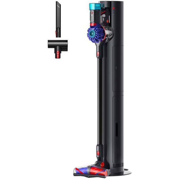 Прахосмукачка DYSON V10 Konical Moulded Vinca/Black + Док станция (594030-01)