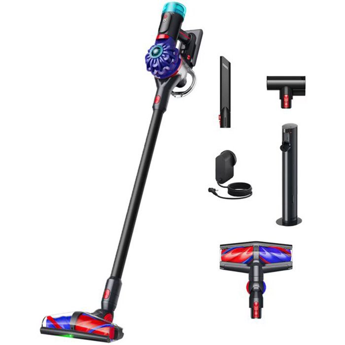 Прахосмукачка DYSON V10 Konical Moulded Vinca/Black + Док станция (594030-01)