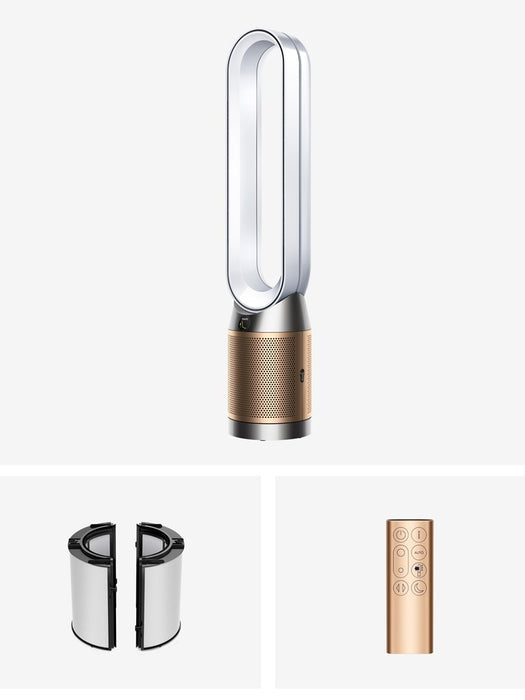 Пречиствател за въздух Dyson Cool PC2 De-NOx 61.5 dB 40 W Златен, Бял