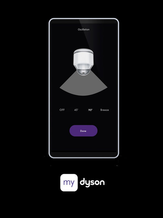 Пречиствател за въздух Dyson Cool PC2 De-NOx 61.5 dB 40 W Златен, Бял
