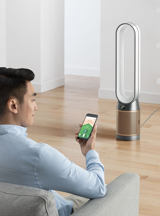 Пречиствател за въздух Dyson Cool PC2 De-NOx 61.5 dB 40 W Златен, Бял