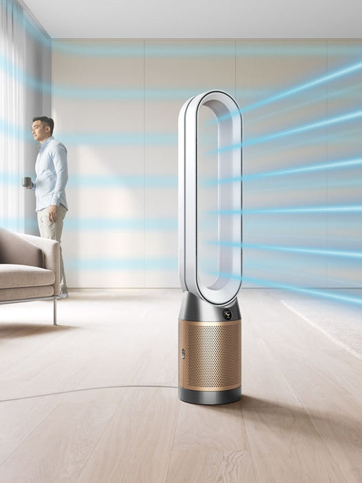 Пречиствател за въздух Dyson Cool PC2 De-NOx 61.5 dB 40 W Златен, Бял