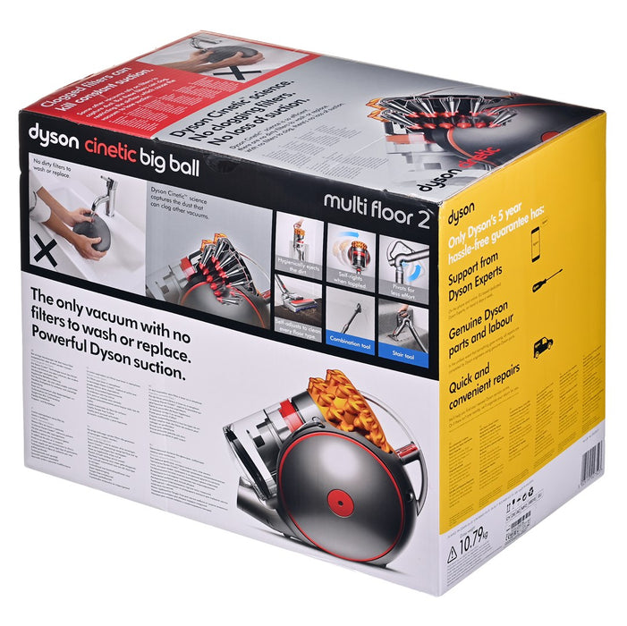 Dyson Cinetic Big ball Multi floor 2 700 W Цилиндър прахосмукачка Сухо Без торба 0.8 л