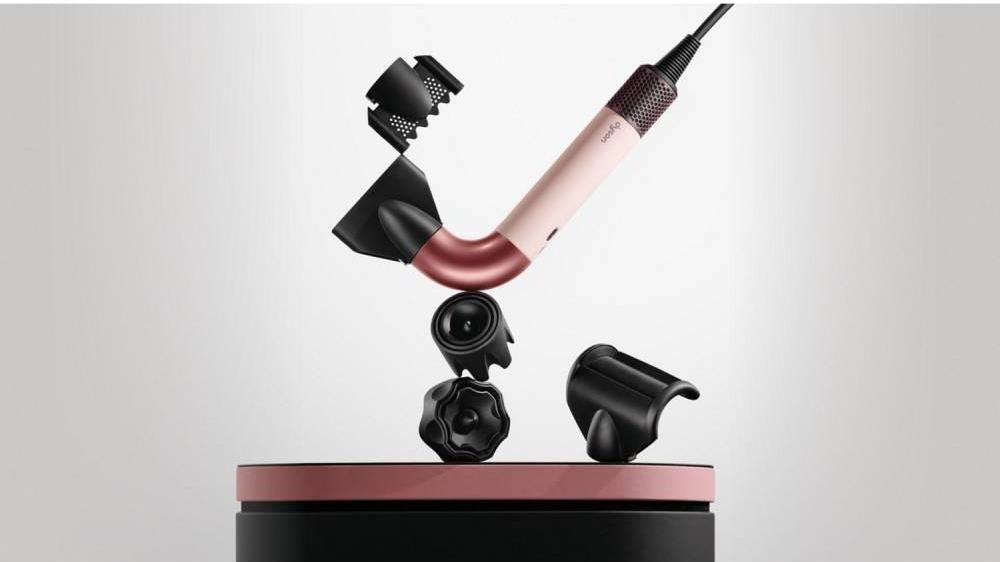 Сешоар Dyson - Supersonic R HD17, 1700 W, 4 степени, Ceramic Pink / Rose Gold