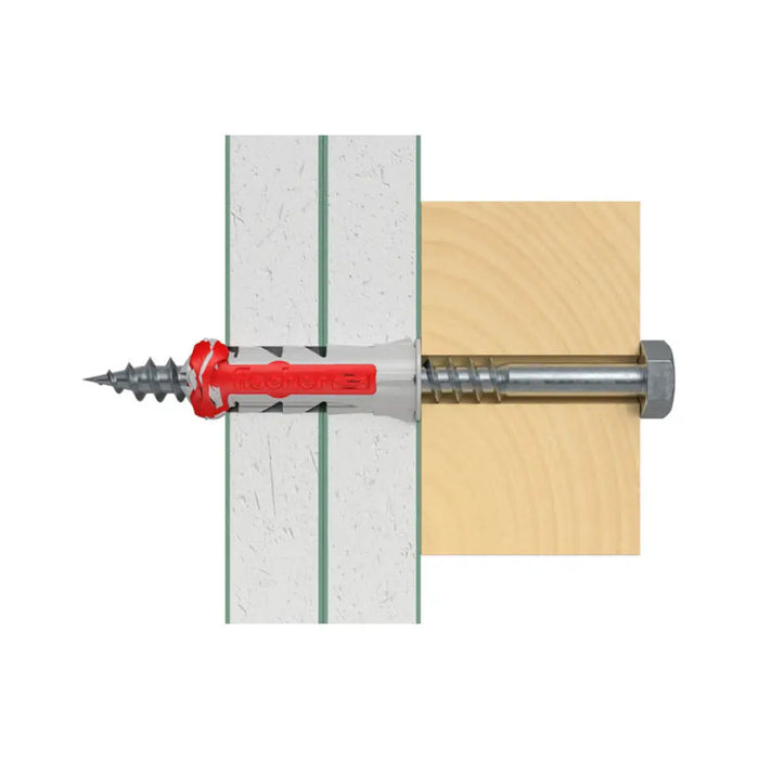 ДЮБЕЛ С ОПОРЕН ПРЪСТЕН FISCHER DUOPOWER