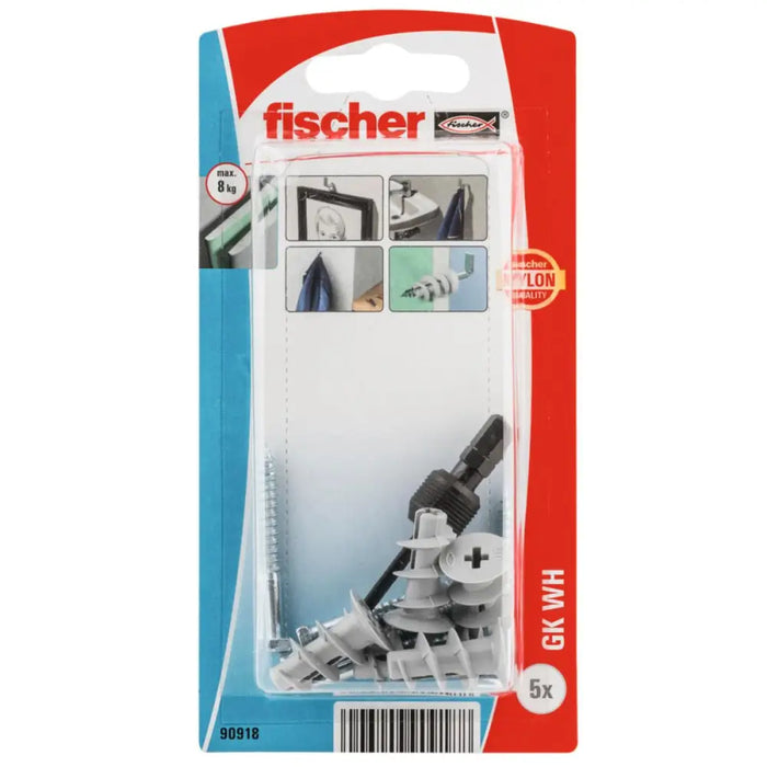 ДЮБЕЛ ЗА ГИПСКАРТОН С КУКА FISCHER GK