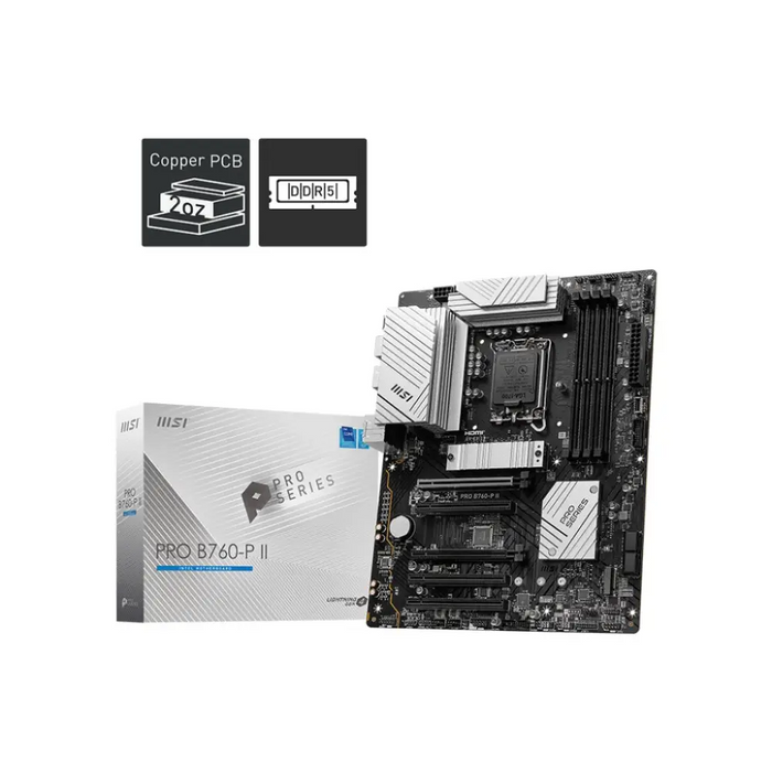 Дънна платка MSI PRO B760-P II Intel B760 LGA 1700 ATX