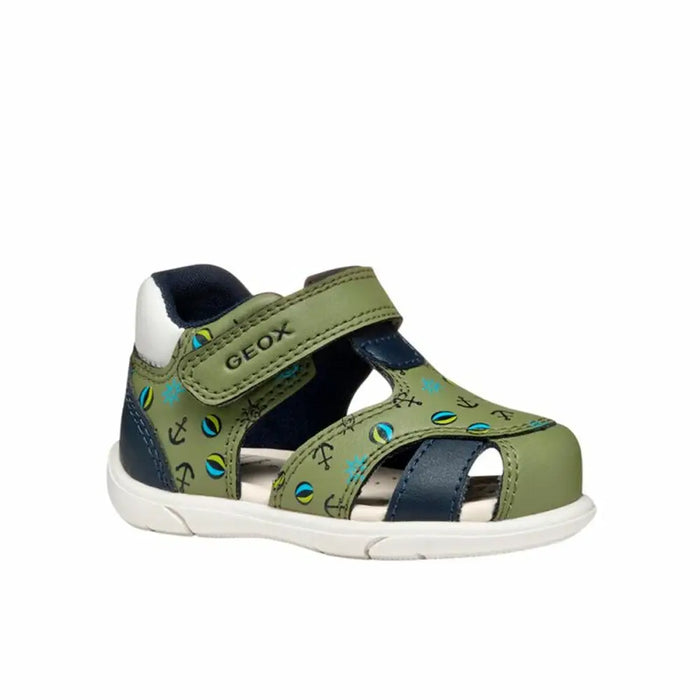 Джапанки за деца Geox Multy Маслина