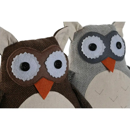 Държач на врати Home ESPRIT От пясък 25 x 12 x 20 cm Бухал