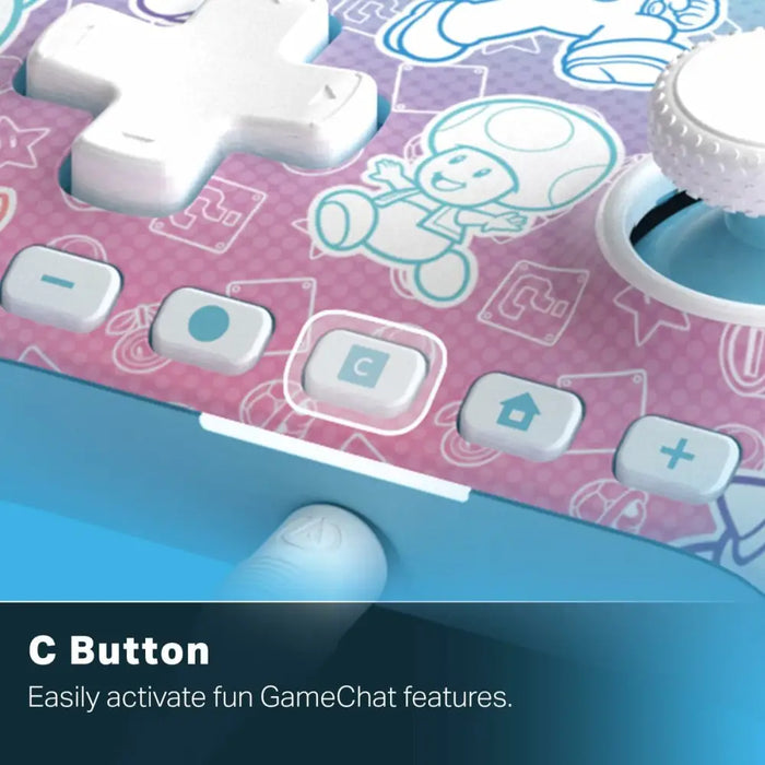 Джойстик Pro за Nintendo Switch + USB кабел Powera Super