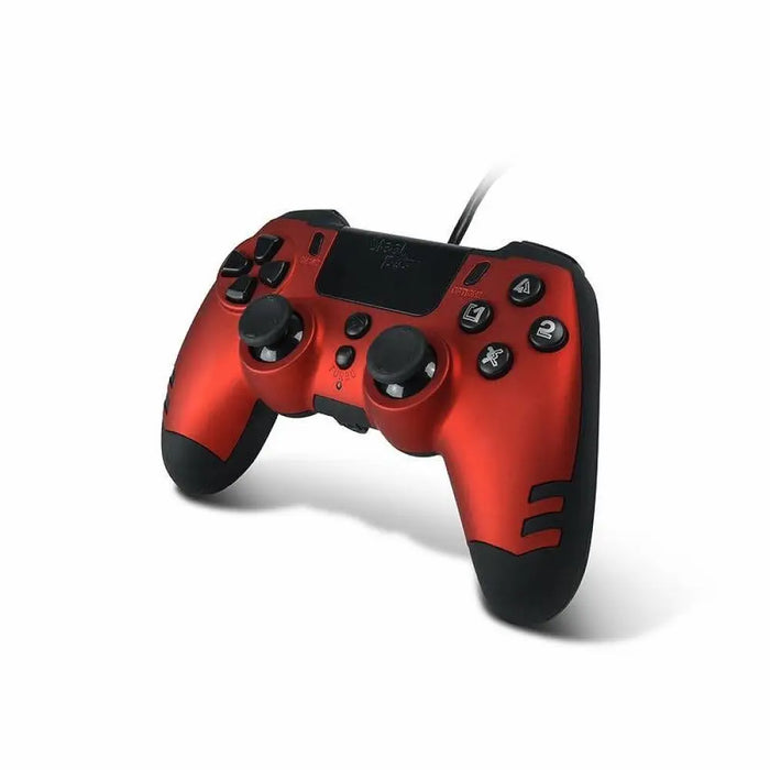 Джойстик SteelPlay Metaltech Wired - Ruby Red Slim (PS4)