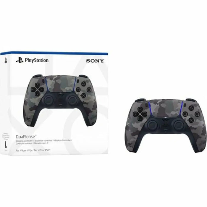 Джойстик за PS5 DualSense Sony CAMO V2 Сив