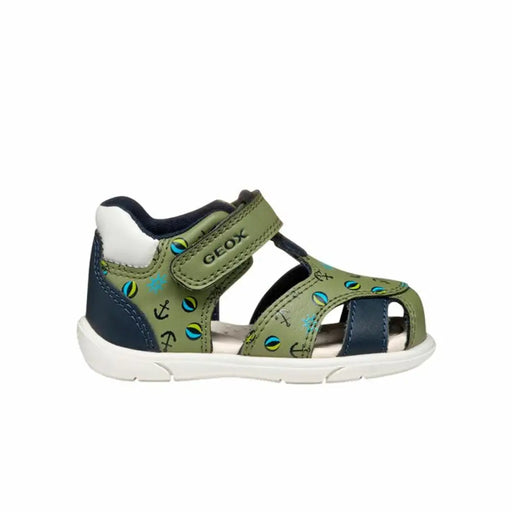 Джапанки за деца Geox Multy Маслина