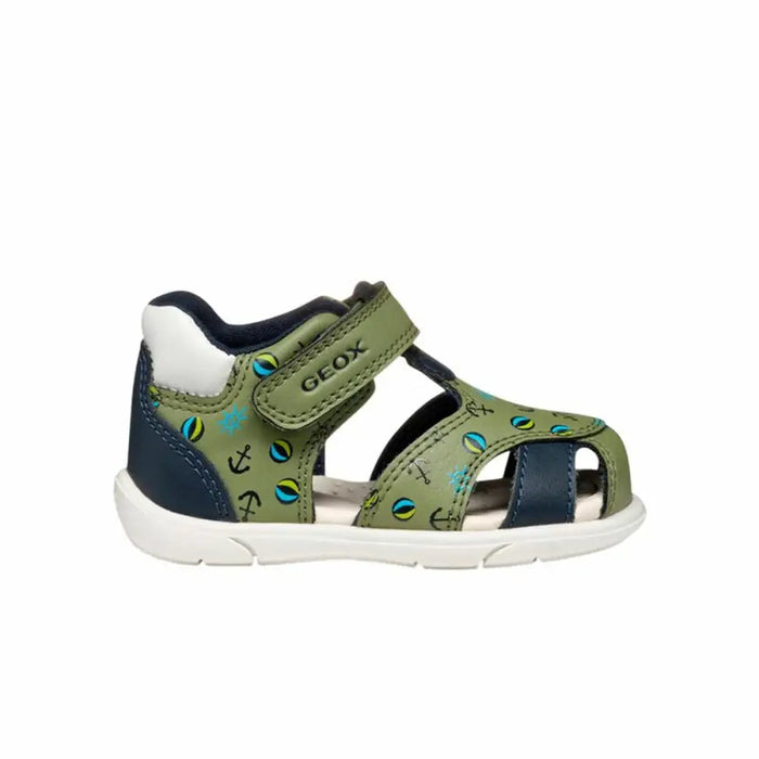Джапанки за деца Geox Multy Маслина
