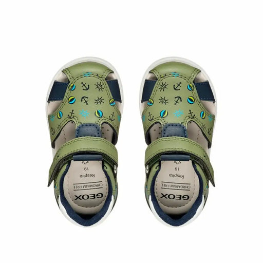 Джапанки за деца Geox Multy Маслина