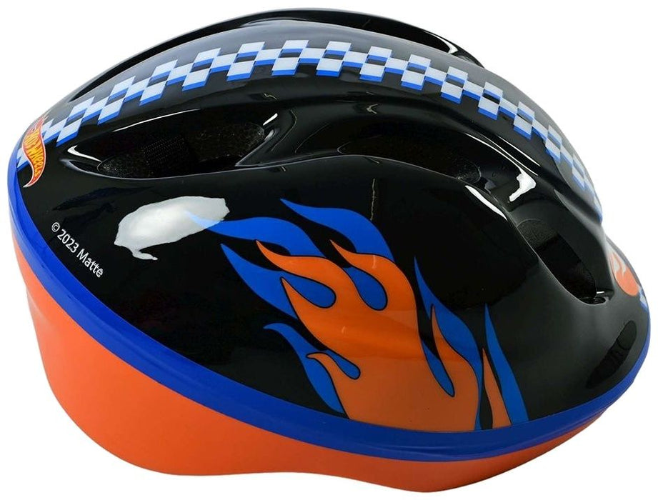 Детска каска E&L cycles - Hot wheels, 52-56 cm