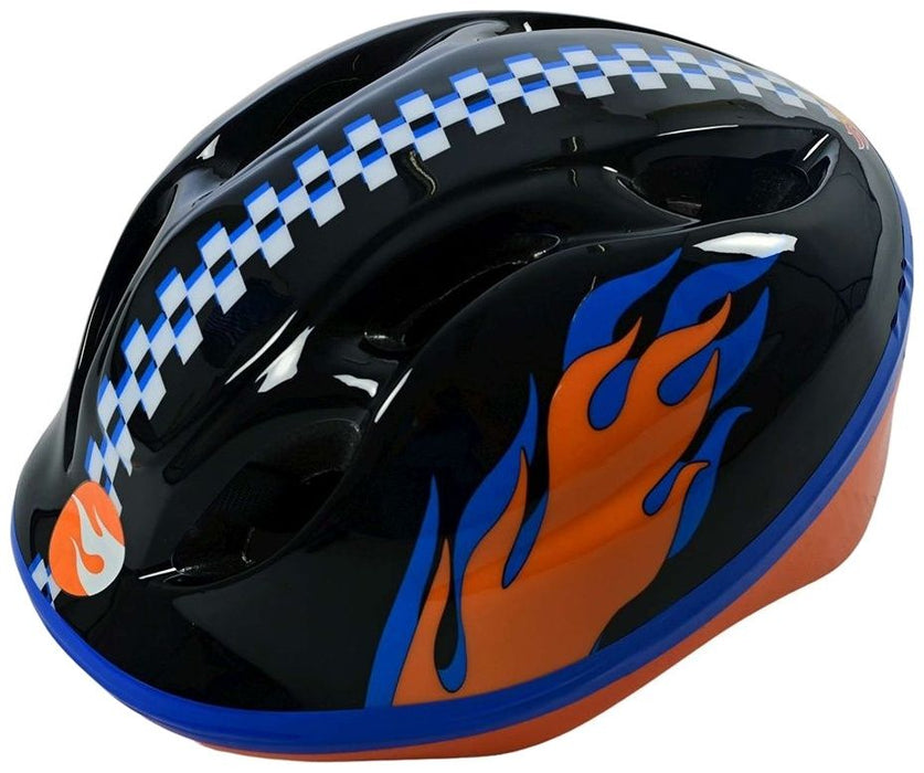 Детска каска E&L cycles - Hot wheels, 52-56 cm