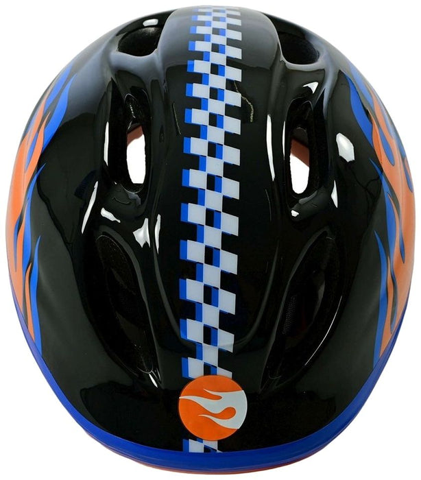 Детска каска E&L cycles - Hot wheels, 52-56 cm