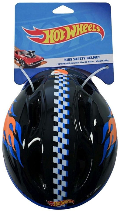 Детска каска E&L cycles - Hot wheels, 52-56 cm
