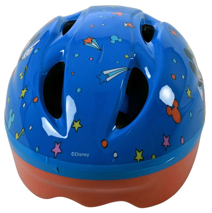 Детска каска E&L cycles - Mickey Mouse, 52-56 cm, синя