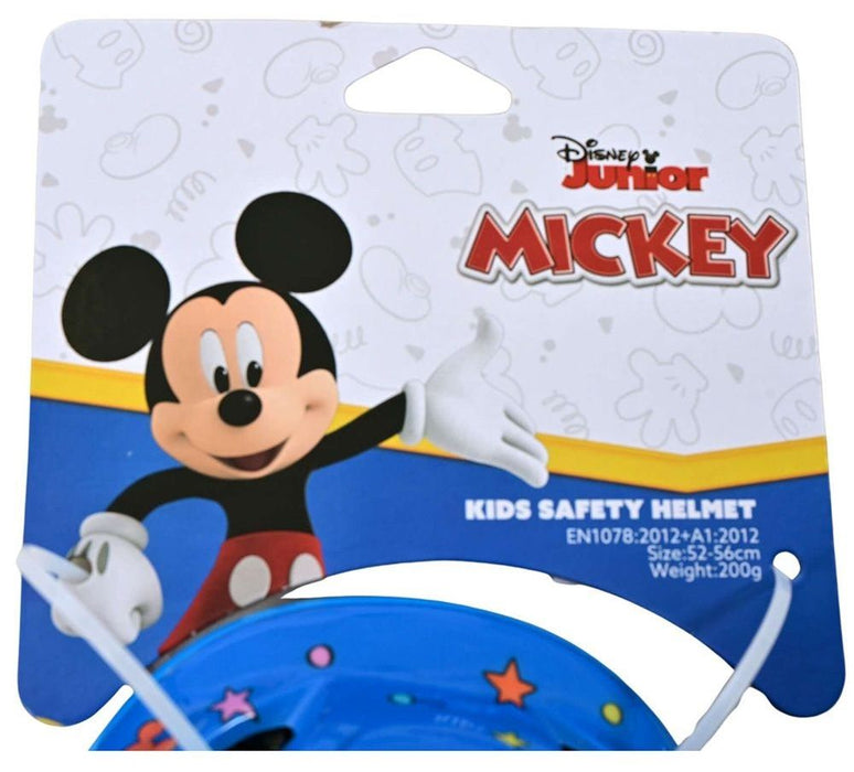 Детска каска E&L cycles - Mickey Mouse, 52-56 cm, синя