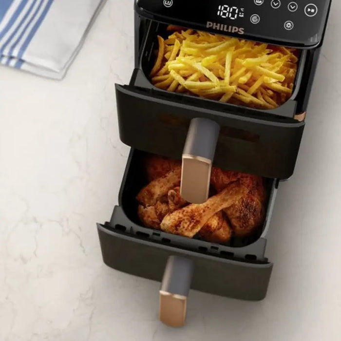 Фритюрник PHILIPS Airfryer 4000 Series NA462/80 дв. кошница