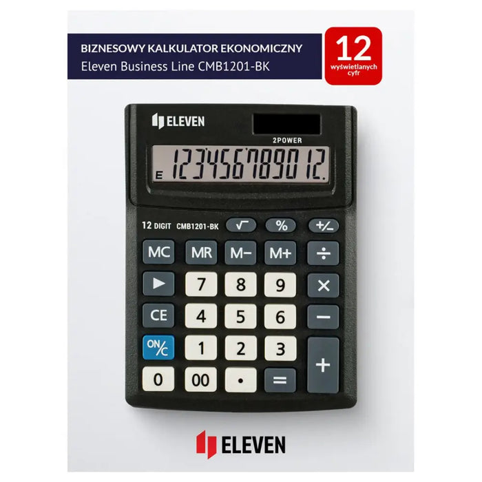 Калкулатор Eleven за офис CMB1201-BK