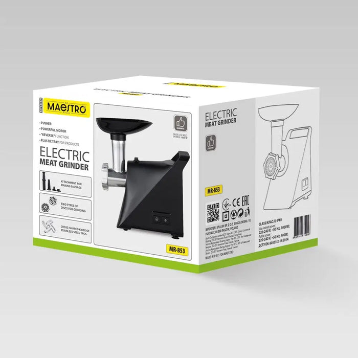 MAESTRO MR-853 Месомелачка 1000 W Черна