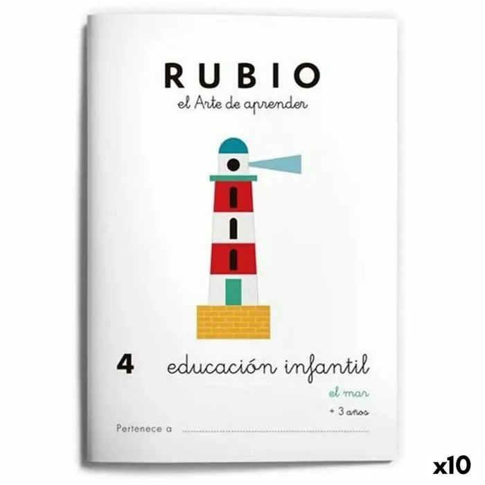 Early Childhood Education Notebook Rubio Nº4 A5 испански