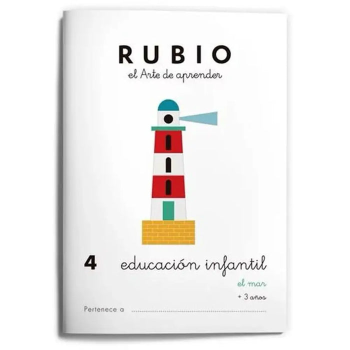 Early Childhood Education Notebook Rubio Nº4 A5 испански